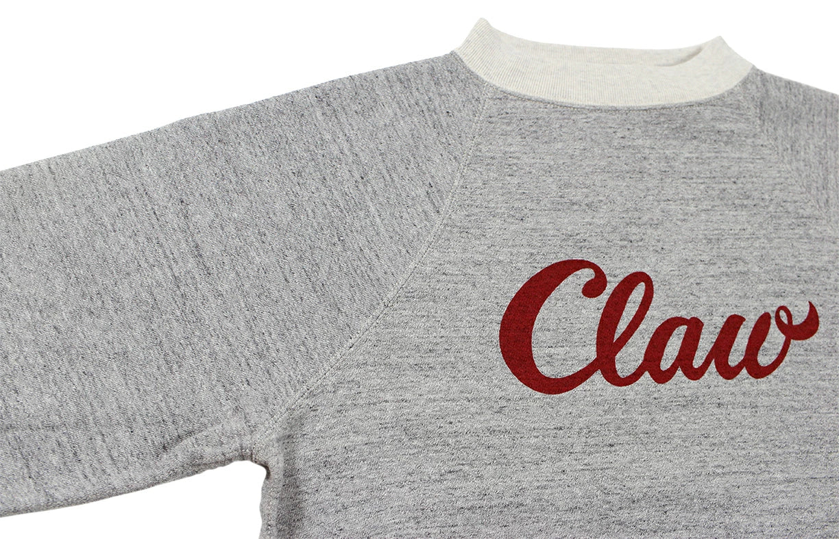 FREEWHEELERS & CO. "THE LURE WITH THE CLAW" RAGLAN SLEEVE SWEAT SHIRT