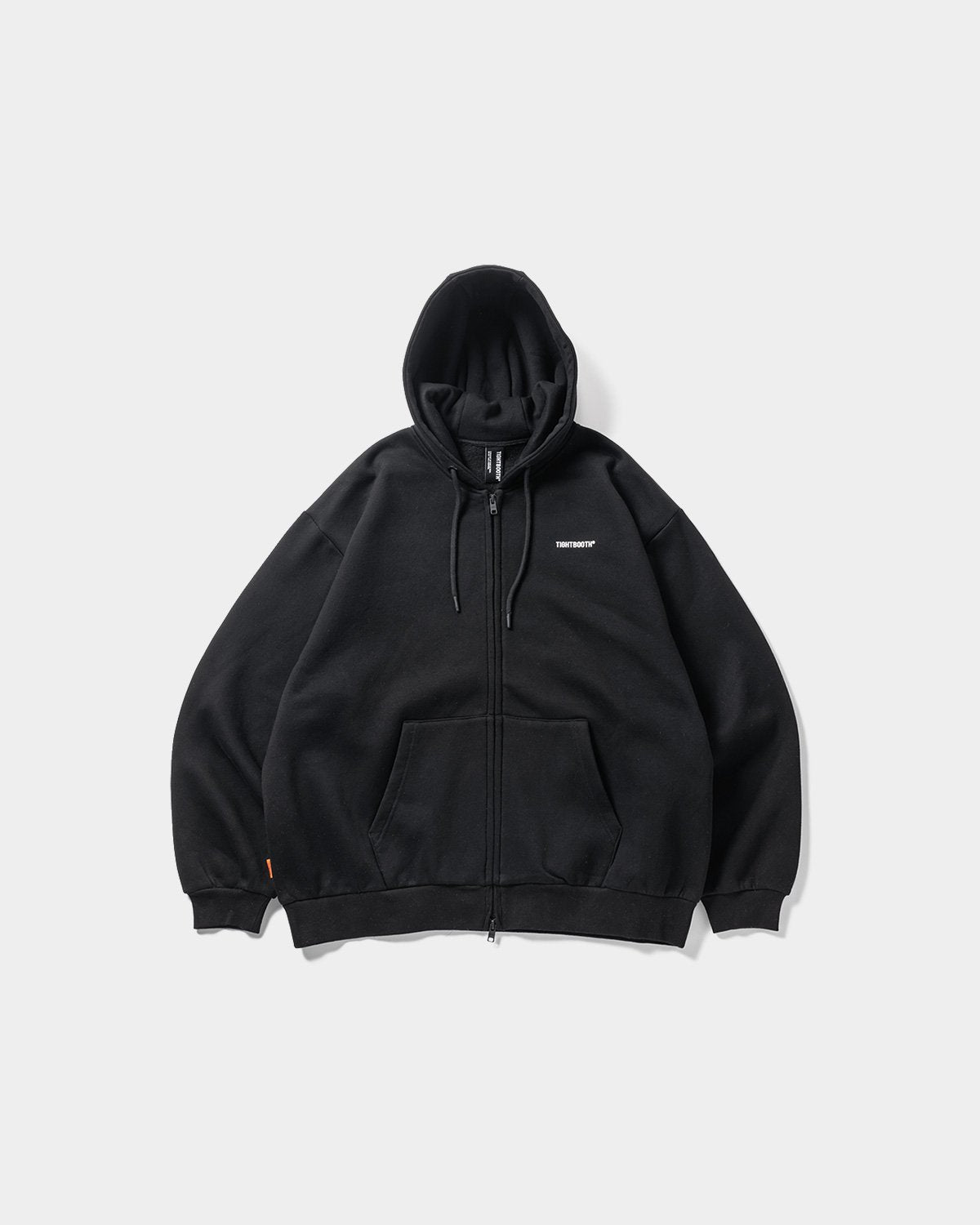 TIGHTBOOTH LOGO ZIP HOODED SWEAT SHIRT