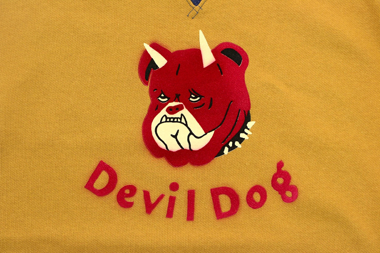 FREEWHEELERS & CO. "Devil Dog" DOUBLE V SWEAT SHIRT