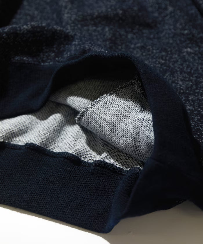 CAHLUMN Merino Wool＋Cotton Loop Back heather Sweatshirt