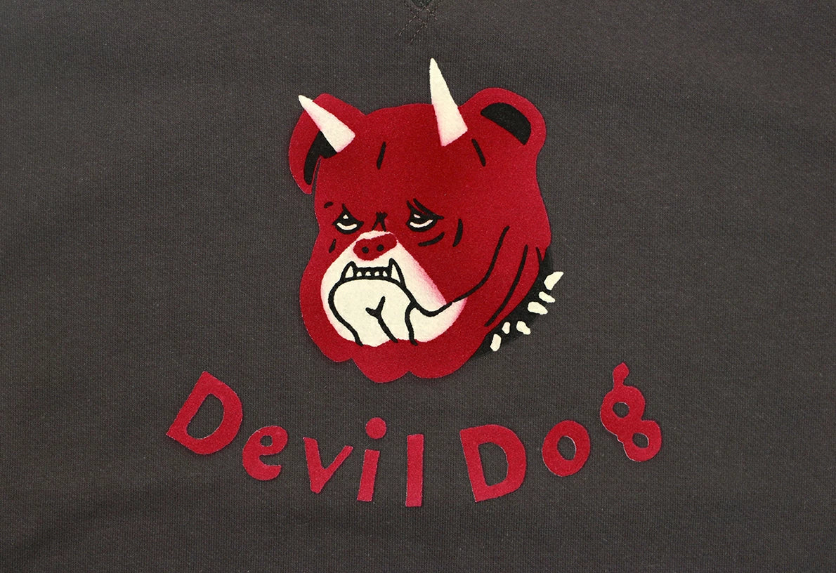 FREEWHEELERS & CO. "Devil Dog" DOUBLE V SWEAT SHIRT