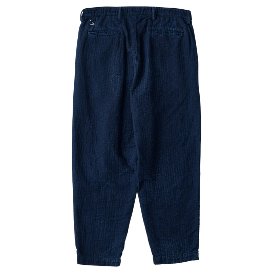 Porter Classic SEA ISLAND SASHIKO DUKE ELLINGTON PANTS (LIMITED)