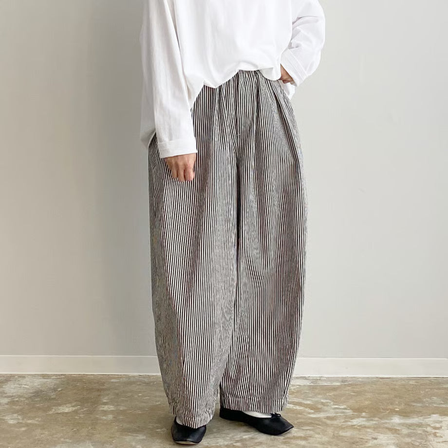 HARVESTY STRIPES CIRCUS PANTS