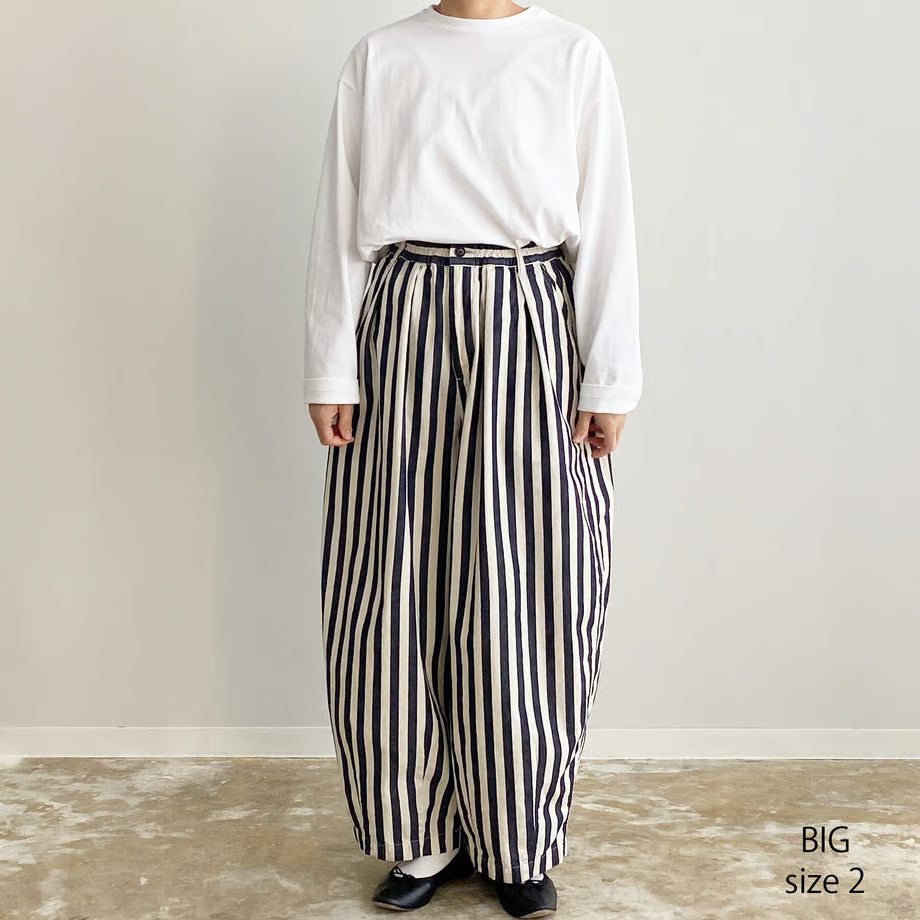 HARVESTY STRIPES CIRCUS PANTS