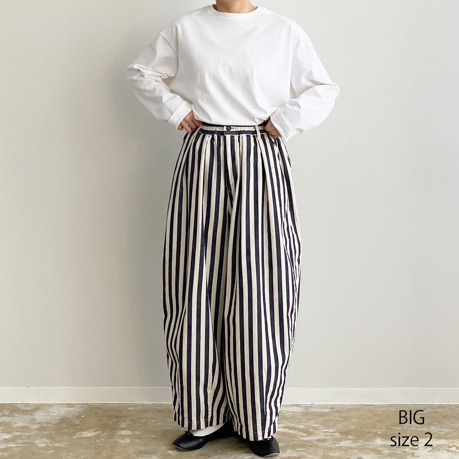 HARVESTY STRIPES CIRCUS PANTS
