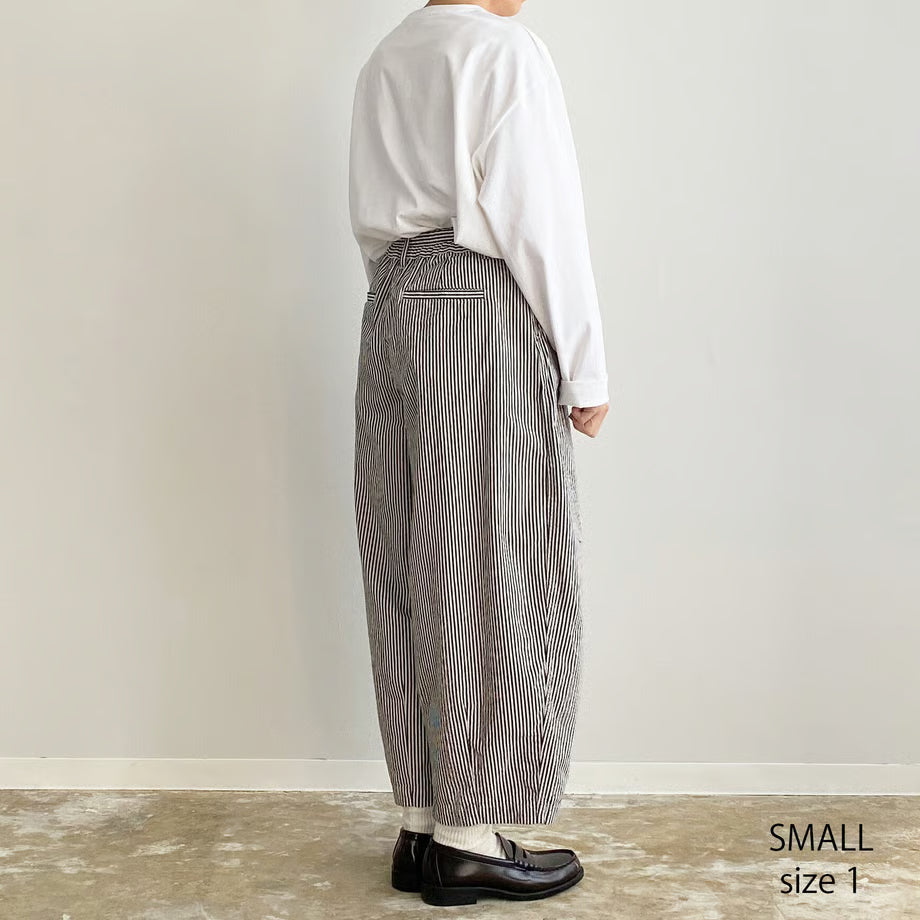 HARVESTY STRIPES CIRCUS PANTS