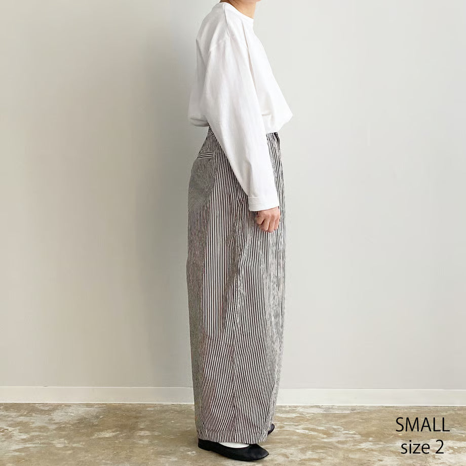 HARVESTY STRIPES CIRCUS PANTS