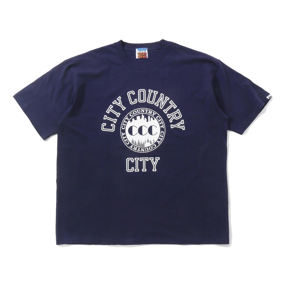 CITY COUNTRY CITY Cotton T-shirt College Logo