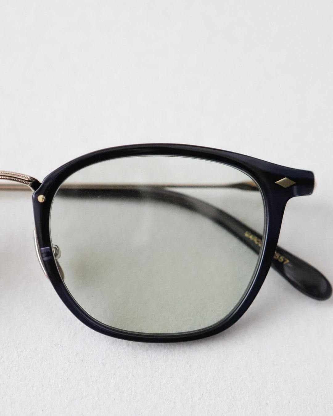 YELLOWS PLUS MARCUS EYEGLASS FRAME Mid Night Blue/Gold