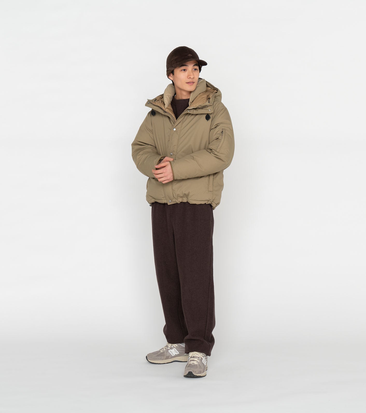 North face hotsell purple label parka