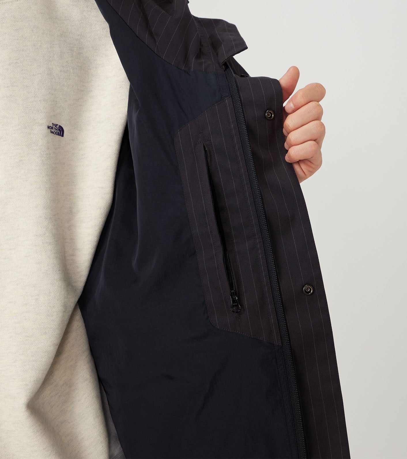 Purple Label 65/35 Striped Mountain Parka