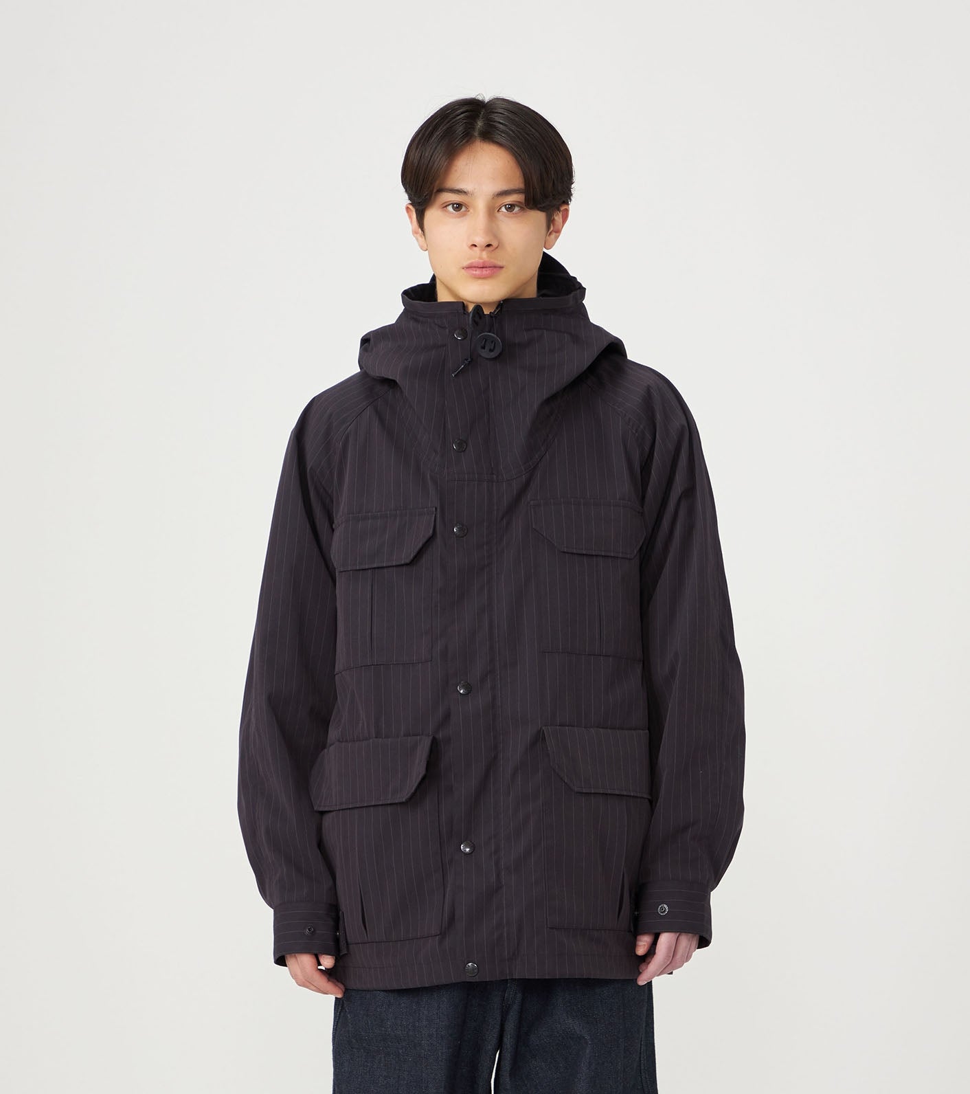 Purple Label 65/35 Striped Mountain Parka