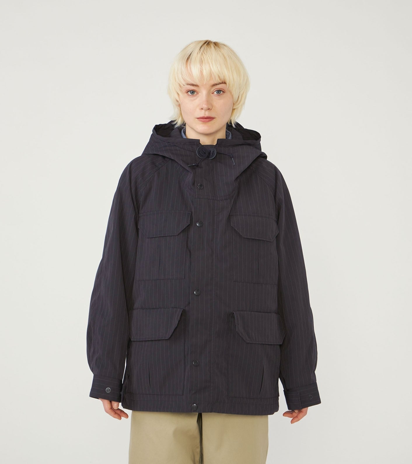 Purple Label 65/35 Striped Mountain Parka