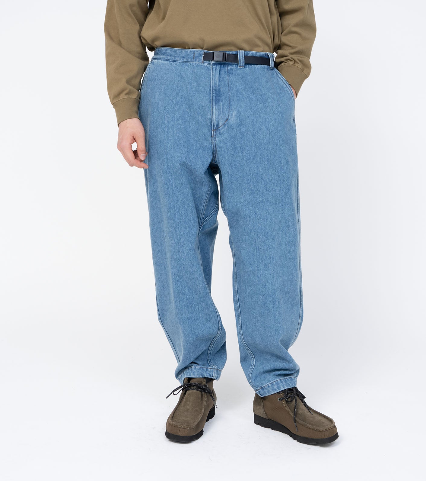 THE NORTH FACE PURPLE LABEL Denim Wide Tapered Field Pants