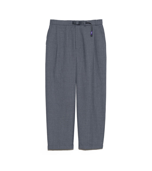 THE NORTH FACE PURPLE LABEL Polyester Wool Oxford Wide Tapered Field Pants