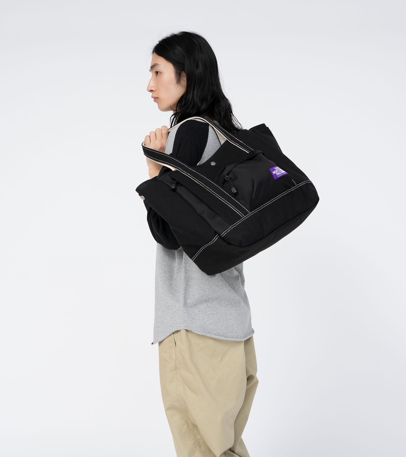 THE NORTH FACE PURPLE LABEL CORDURA Canvas Field Tote L