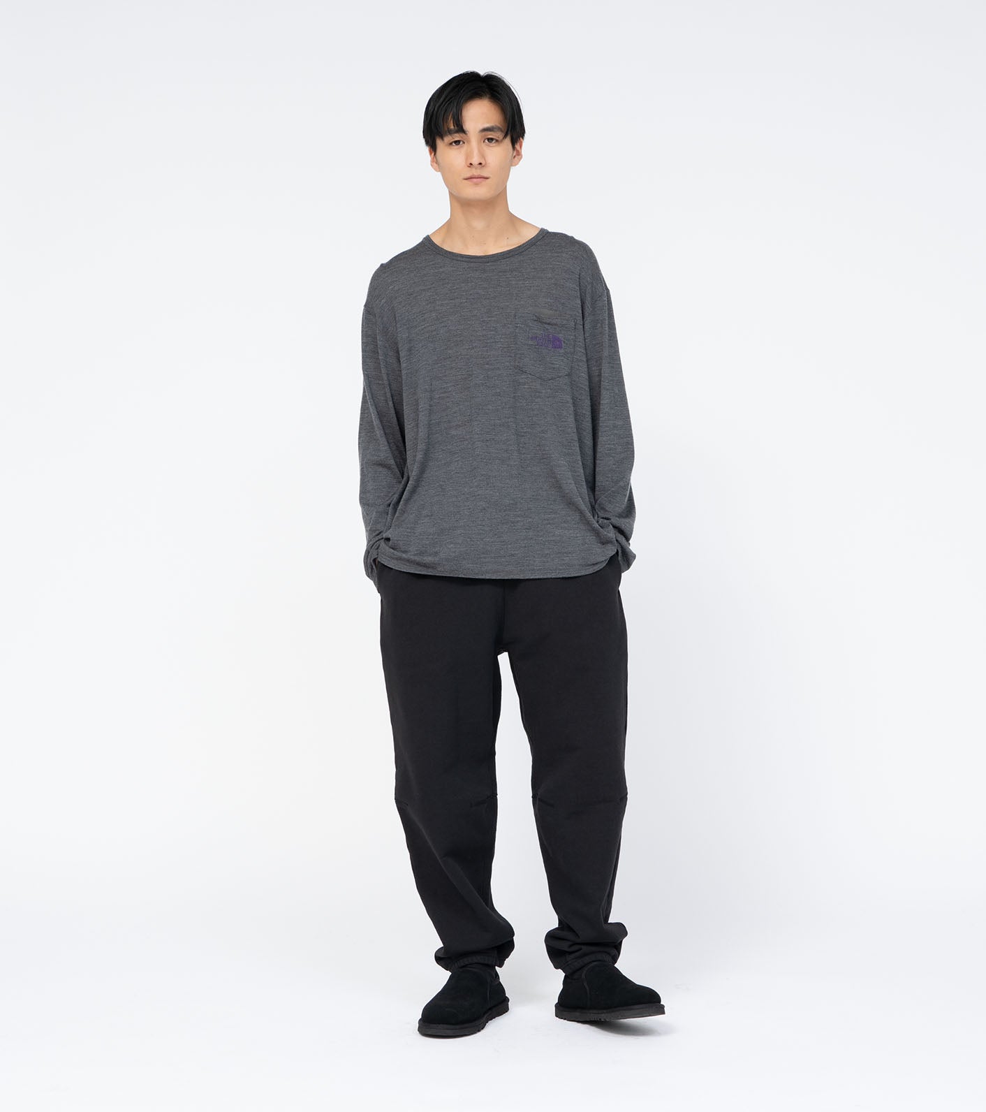 THE NORTH FACE PURPLE LABEL Merino Field Long Sleeve Tee