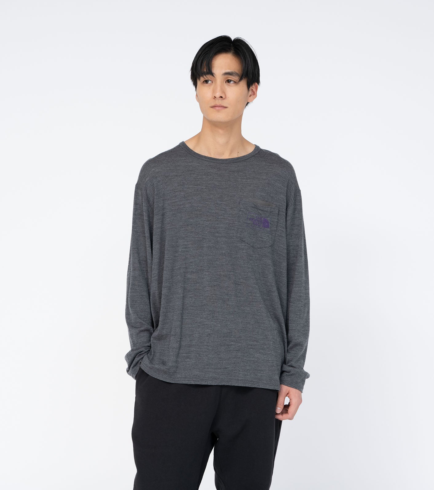 THE NORTH FACE PURPLE LABEL Merino Field Long Sleeve Tee