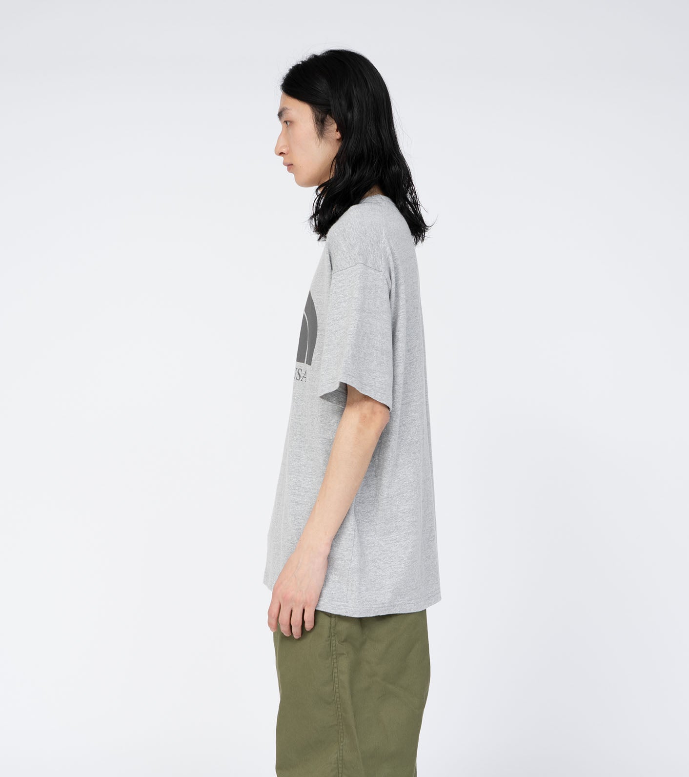 THE NORTH FACE PURPLE LABEL Cotton Rayon Field Graphic Tee