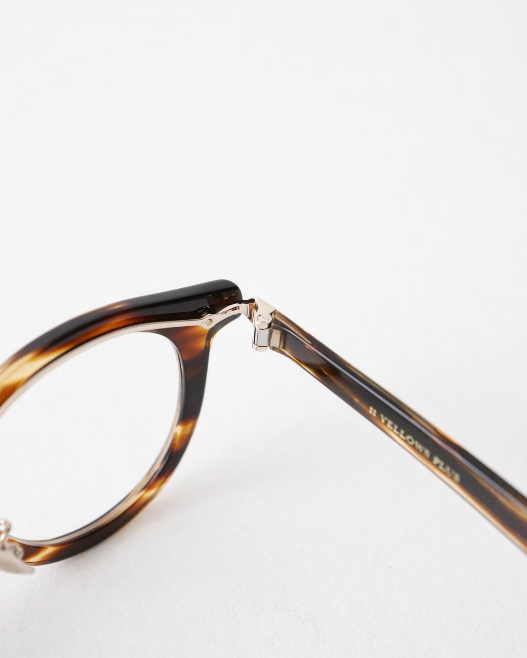 YELLOWS PLUS ELTON EYEGLASS FRAME Amber Mix/Gold