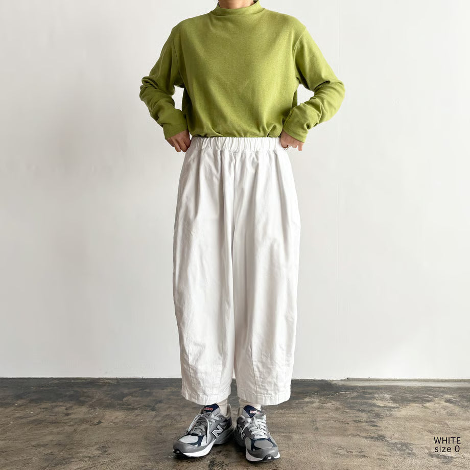 HARVESTY LACE SIDE EASY CIRCUS PANTS