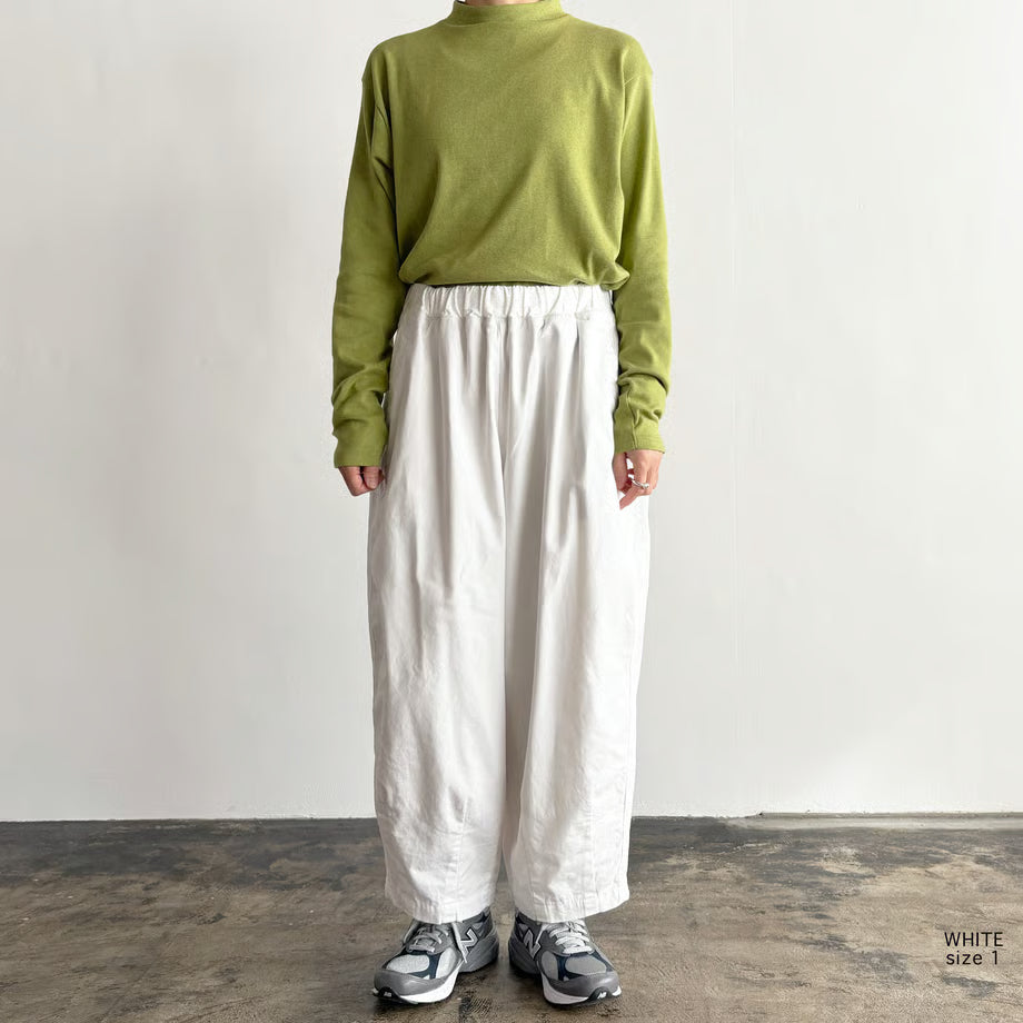 HARVESTY LACE SIDE EASY CIRCUS PANTS