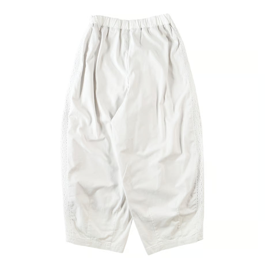 HARVESTY LACE SIDE EASY CIRCUS PANTS