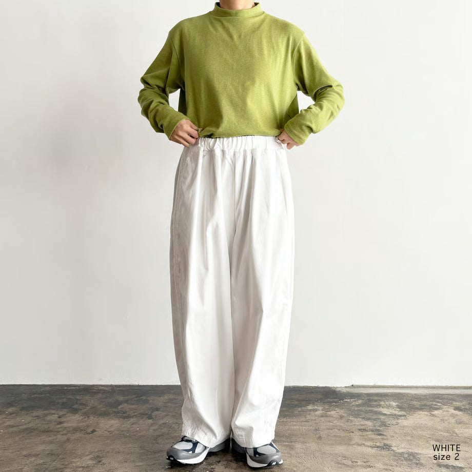 HARVESTY LACE SIDE EASY CIRCUS PANTS