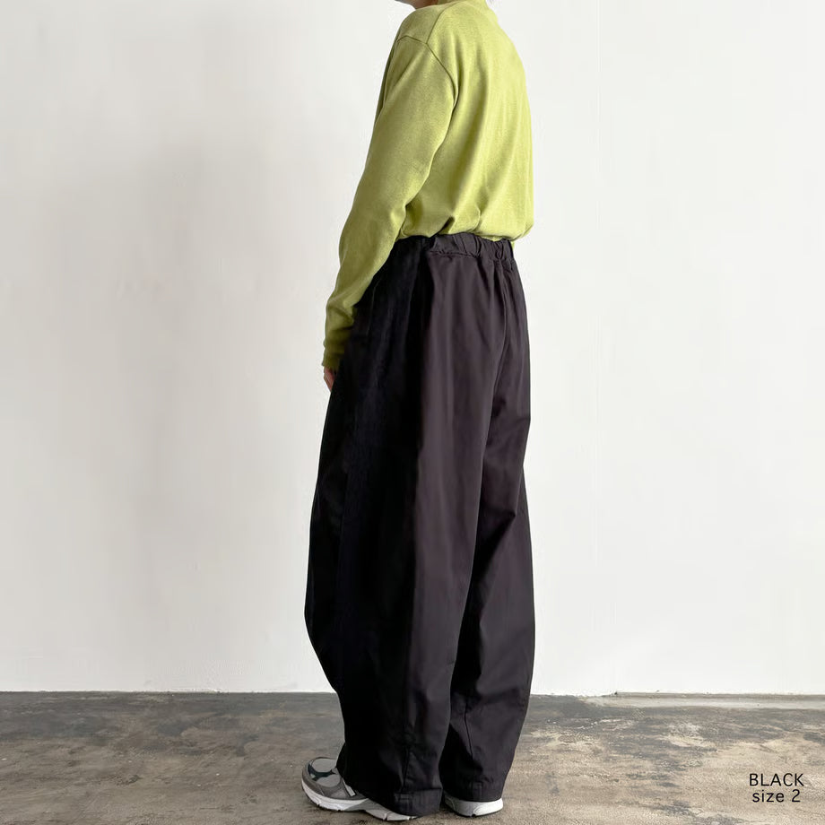 HARVESTY LACE SIDE EASY CIRCUS PANTS