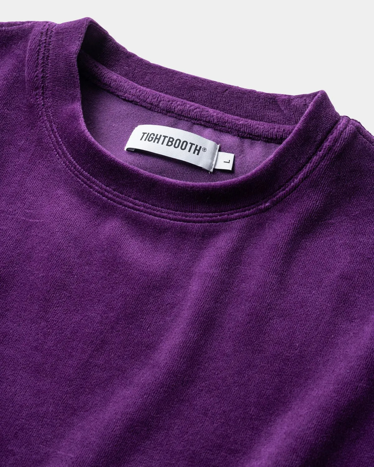 TIGHTBOOTH VELOUR T-SHIRT