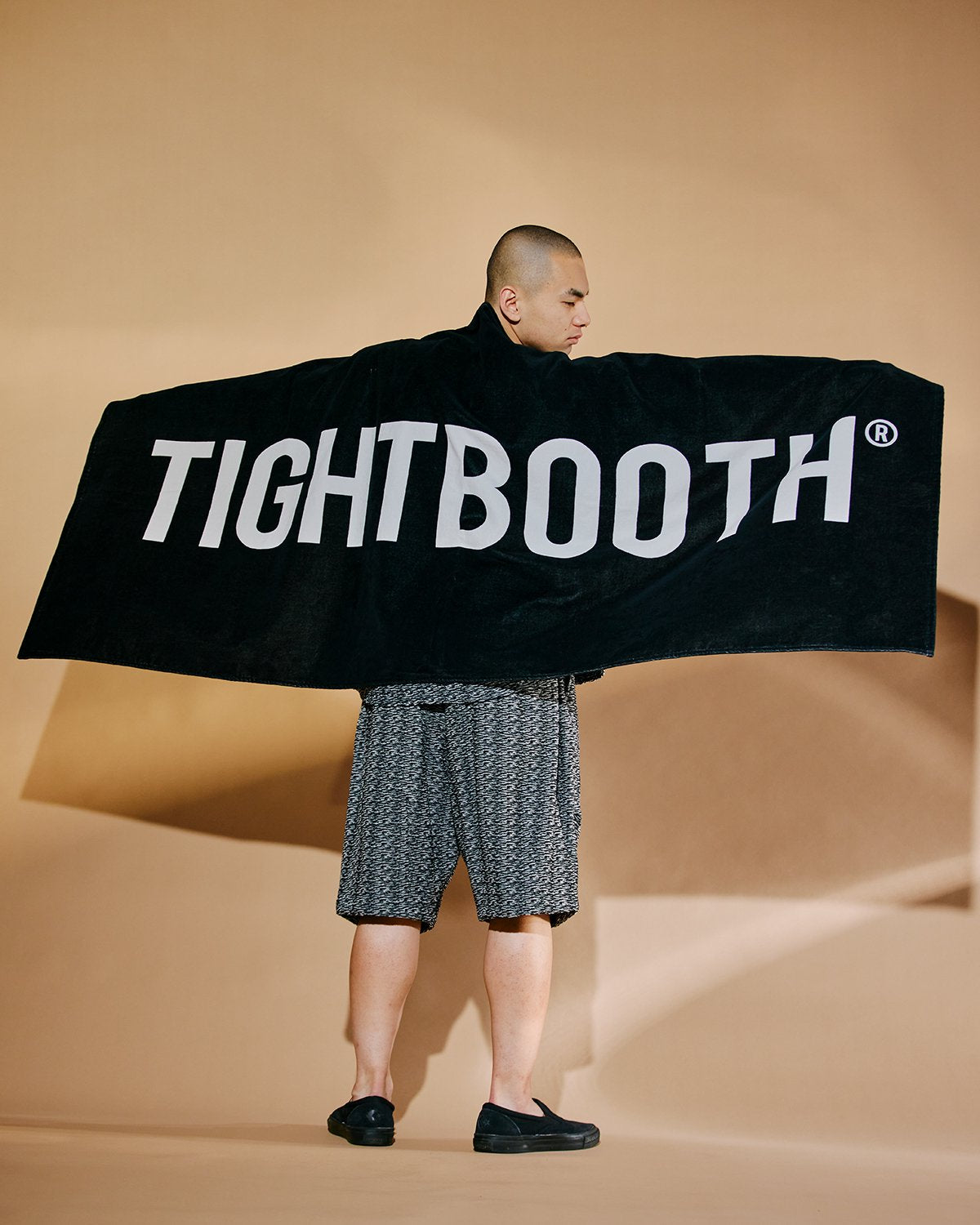 TIGHTBOOTH LOGO BEACH TOWEL