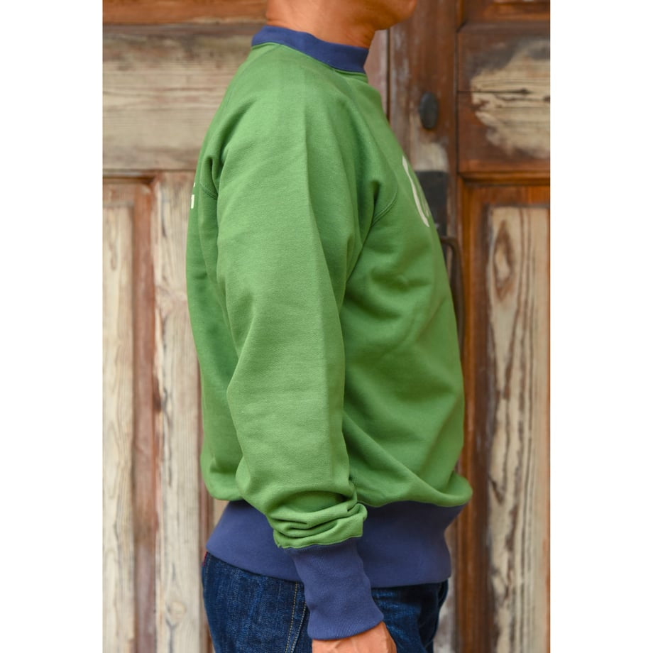 FREEWHEELERS & CO. "THE LURE WITH THE CLAW" RAGLAN SLEEVE SWEAT SHIRT