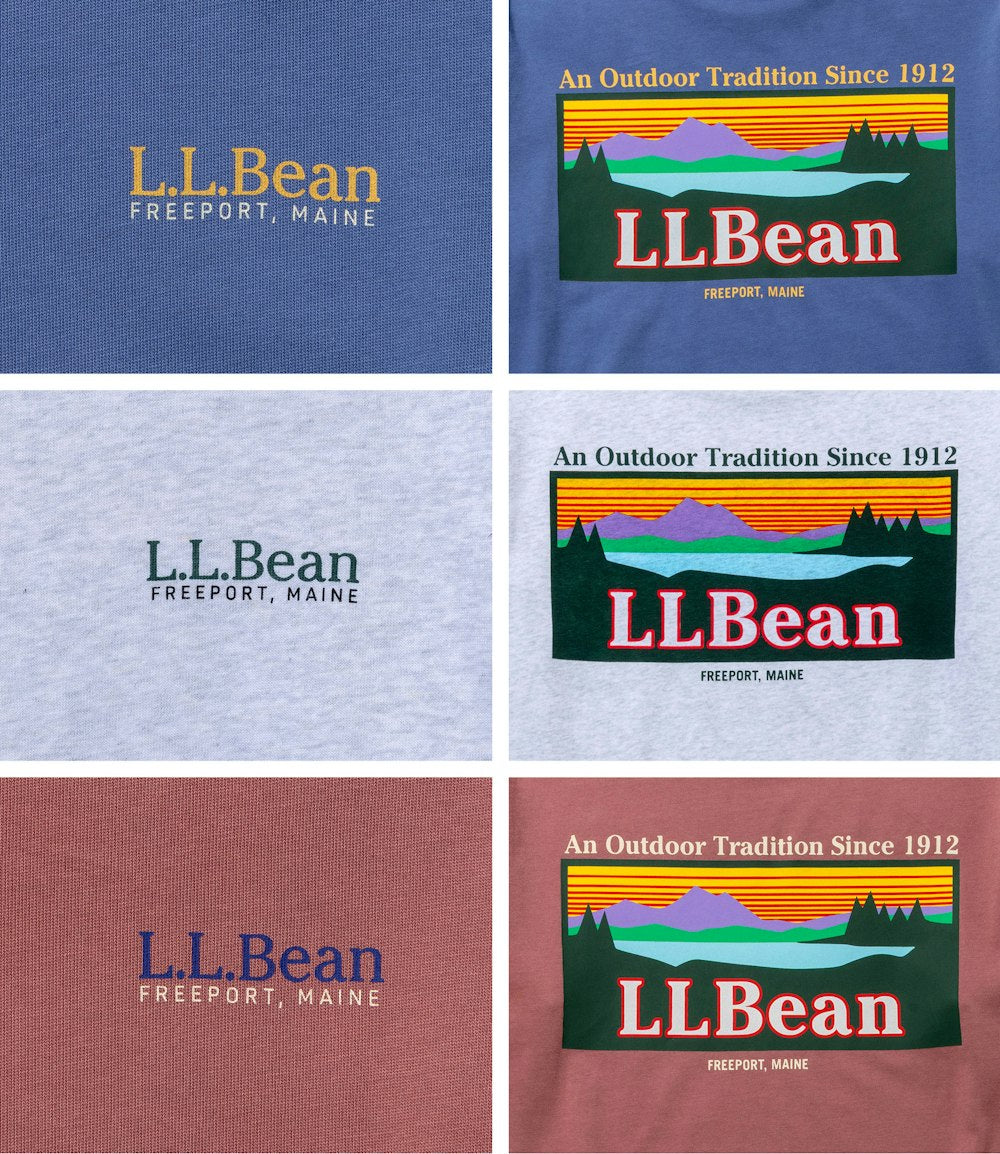 L.L.Bean JAPAN EDITION Women's Morrill Back Katahdin Short-Sleeve Tee
