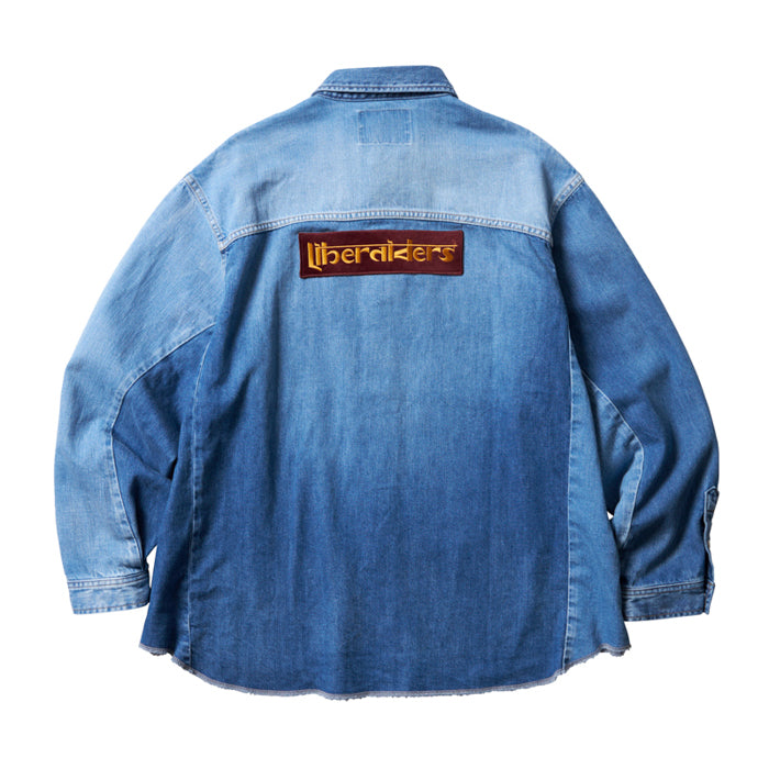 Liberaiders REMAKE DENIM SHIRT