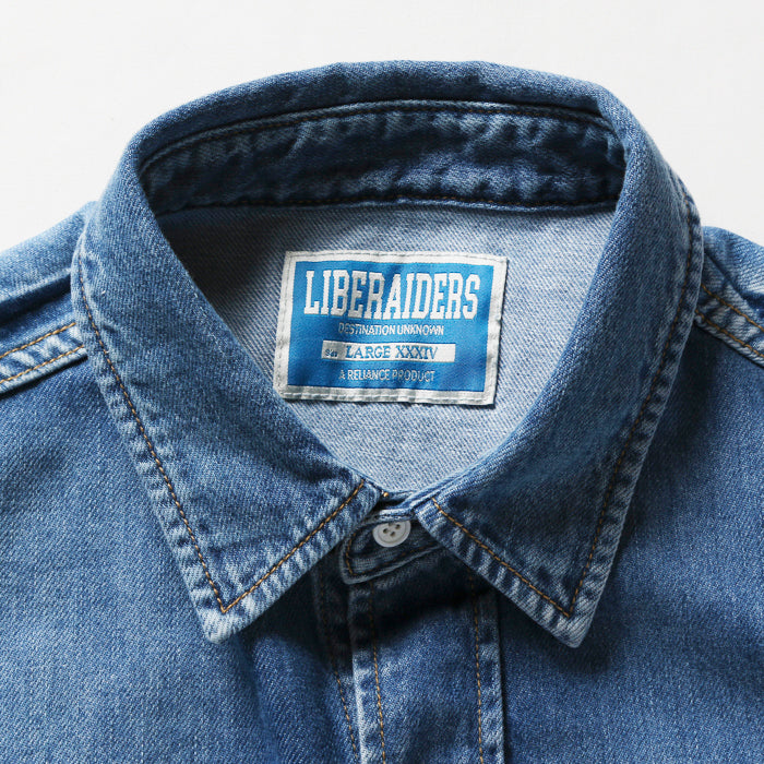 Liberaiders REMAKE DENIM SHIRT