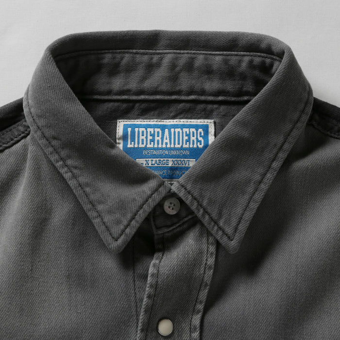 Liberaiders REMAKE DENIM SHIRT