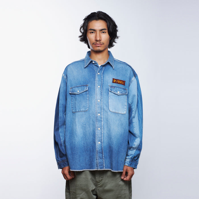 Liberaiders REMAKE DENIM SHIRT