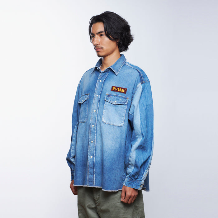 Liberaiders REMAKE DENIM SHIRT