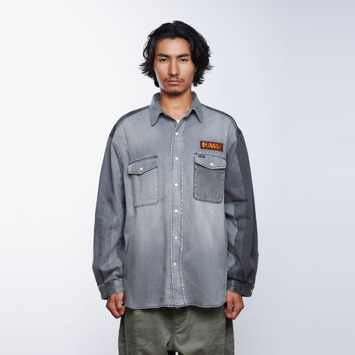 Liberaiders REMAKE DENIM SHIRT