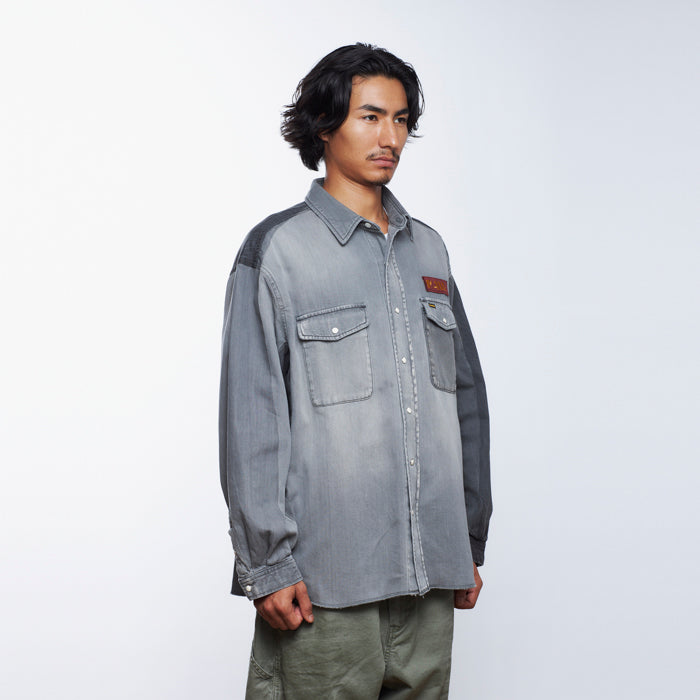 Liberaiders REMAKE DENIM SHIRT