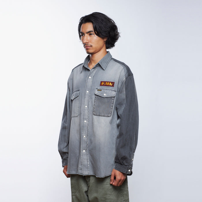 Liberaiders REMAKE DENIM SHIRT