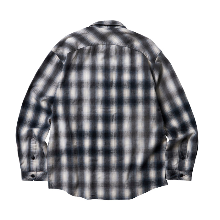 Liberaiders BLEACHED PLAID SHIRT