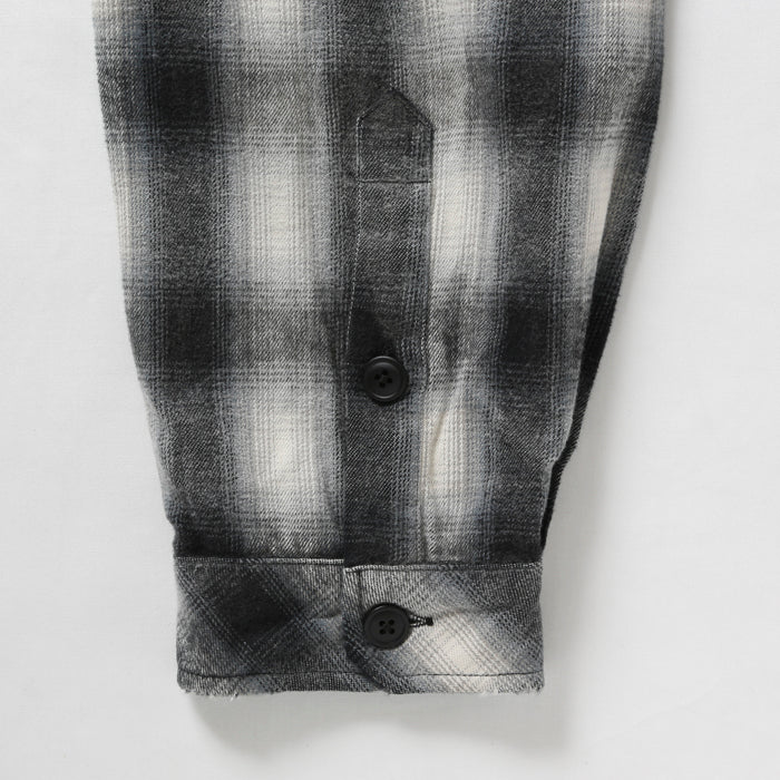 Liberaiders BLEACHED PLAID SHIRT