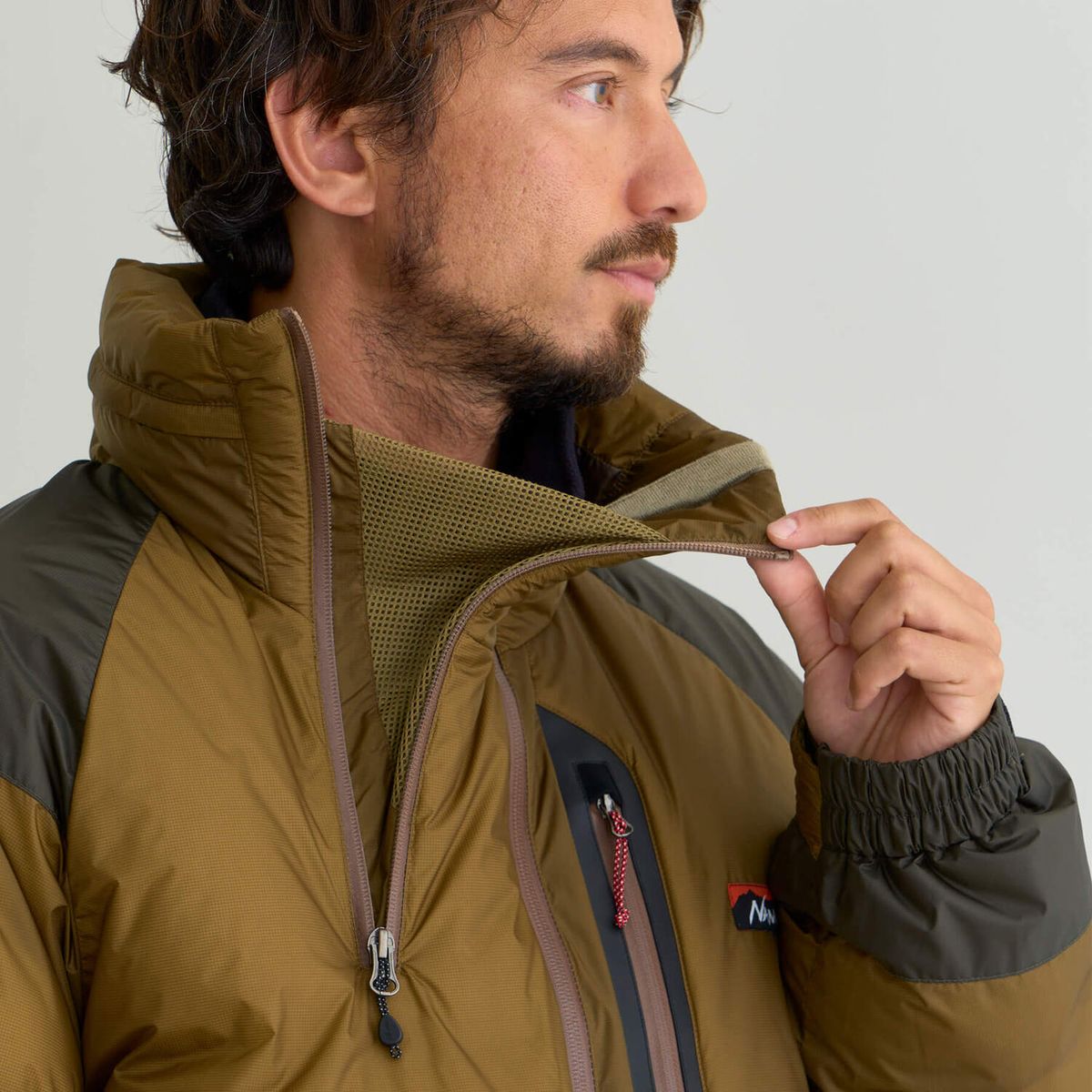 NANGA AURORA TEX LIGHT STAND COLLAR DOWN JACKET MIKAMI