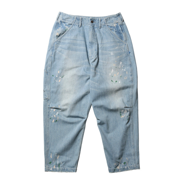 Liberaiders STAMPED DENIM SARROUEL PANTS – unexpected store