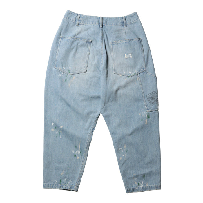 Liberaiders STAMPED DENIM SARROUEL PANTS – unexpected store