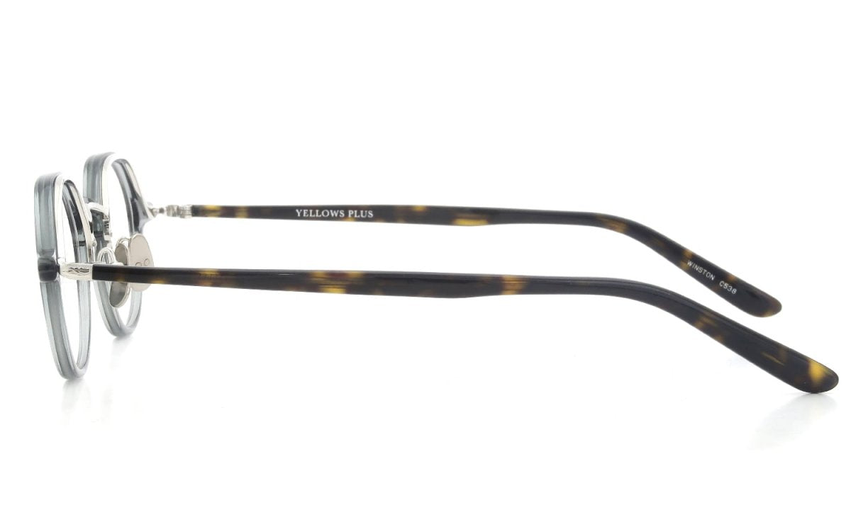 YELLOWS PLUS WINSTON EYEGLASS FRAME Frosty Gray/Silver