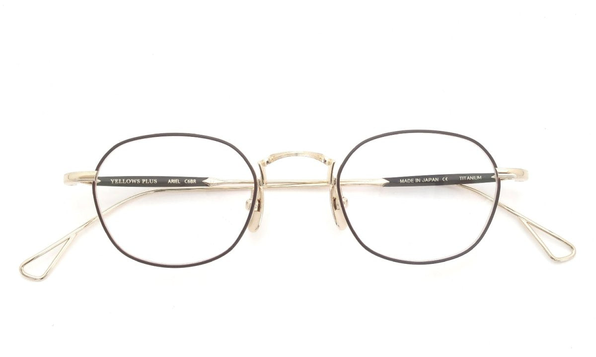 YELLOWS PLUS ARIEL EYEGLASS FRAME Gold/Brown