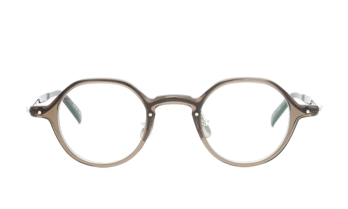 YELLOWS PLUS WINSTON EYEGLASS FRAME Burnt Umber/Silver