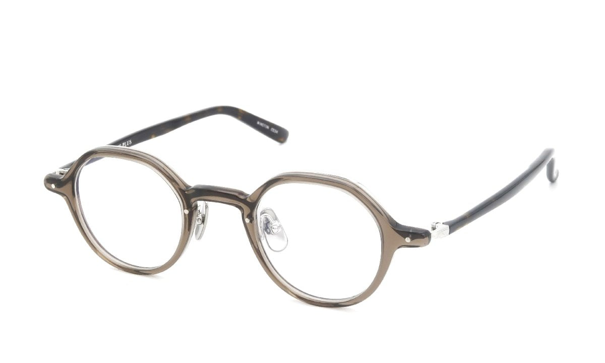 YELLOWS PLUS WINSTON EYEGLASS FRAME Burnt Umber/Silver